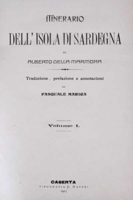 Itinerario de la isla de Cerdeña