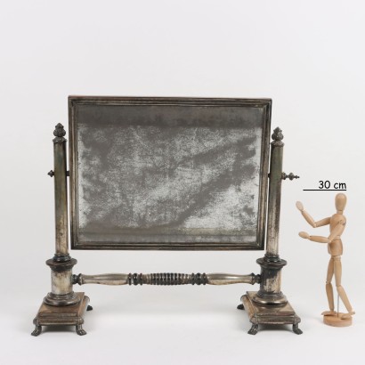 Miroir de Table Argent Angleterre XIX Siècle