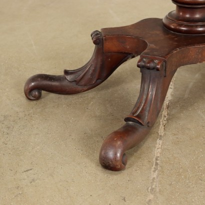 Game Table Mahogany Italy XIX Century