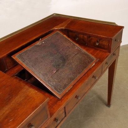 antigüedades, escritorio, escritorio antigüedades, escritorio antiguo, escritorio italiano antiguo, escritorio antiguo, escritorio neoclásico, escritorio del siglo XIX, Carlton House Desk