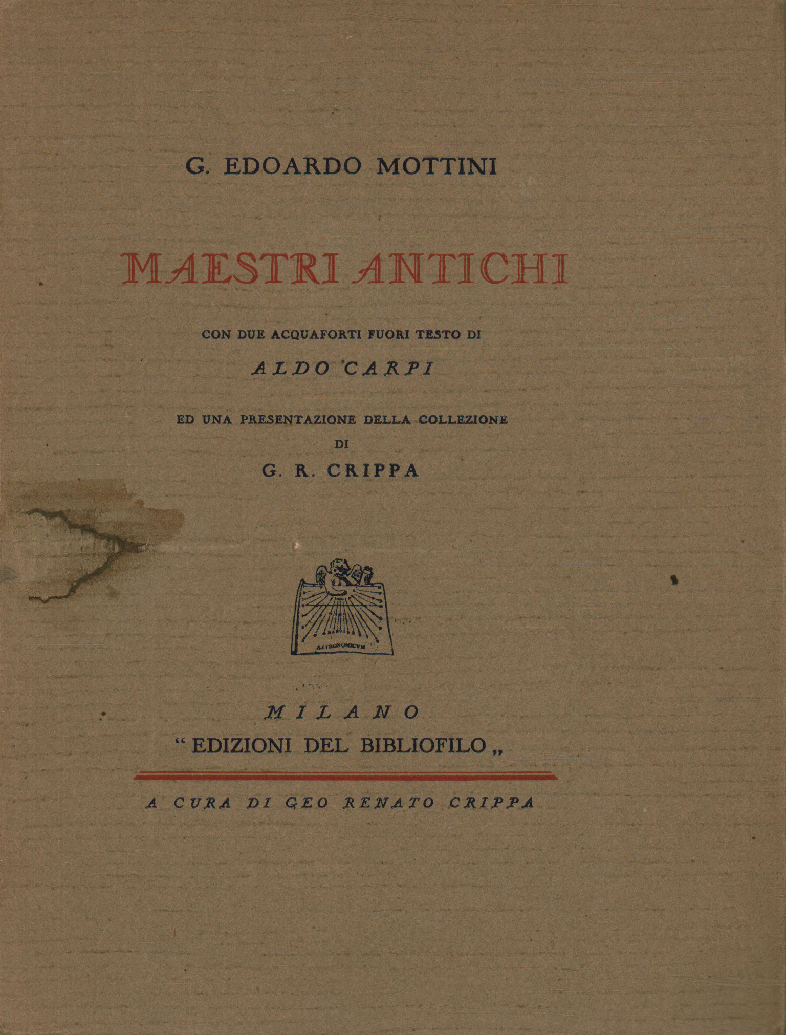 Maestri antichi