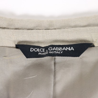 Dolce & Gabbana Blazer Leinen Gr. 46 Italien