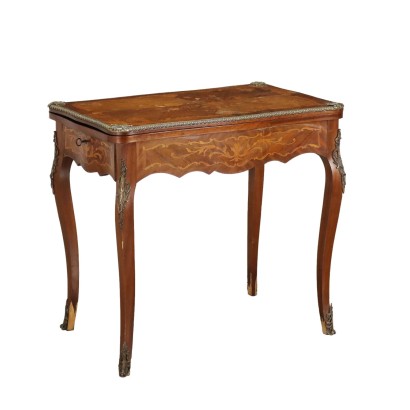 Baroque Style Game Table Maple Italy XX Century