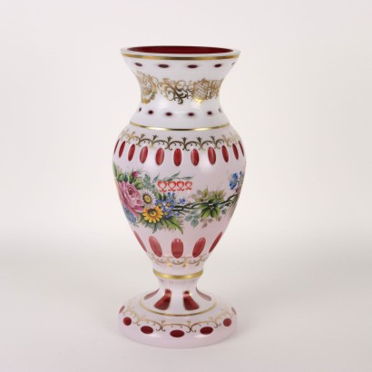 Moser Bohemia Kristallvase Tschechische Republik XX Jhd