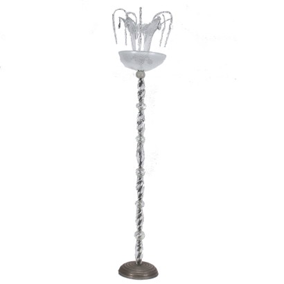 Floor Lamp Glass Italy 1940s-1950s