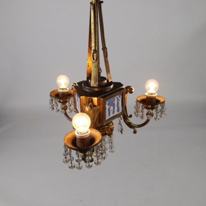 Chandelier Glass England XIX-XX Century