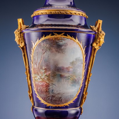 Sèvres Porcelain Vase France XIX Century