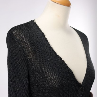 S. Ravizza Cardigan Lurex Size 12 Italy