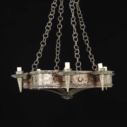 Chandelier Metal Italy XX Century