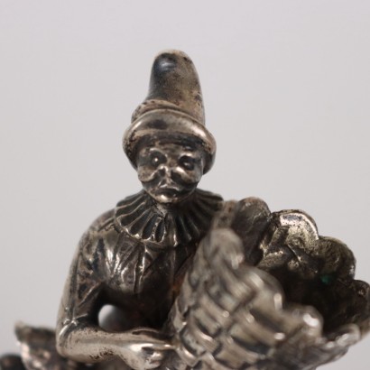 Paire de Figurines Argent Italie XIX Siècle