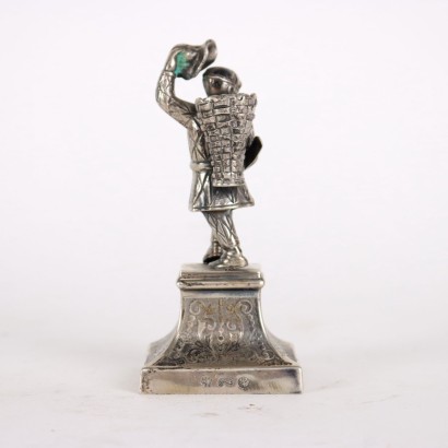 Paire de Figurines Argent Italie XIX Siècle