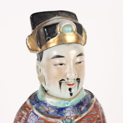 Lu Xing Porcelain Figur China XX Century