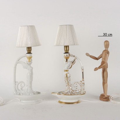 antigüedades, cerámica, cerámica antigua, cerámica antigua, cerámica italiana antigua, cerámica antigua, cerámica neoclásica, cerámica del siglo XIX, Par de Lámparas Fabricación Capodimonte%, Par de Lámparas Fabricación Capodimonte%, Par de Lámparas Fabricación Capodimonte%, Par de Lámparas Fabricación Capodimonte% Capodimonte%