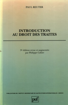 Introduction au droit des traités