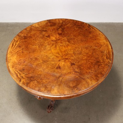 Louis Philippe Table Mahogany Italy XIX Century