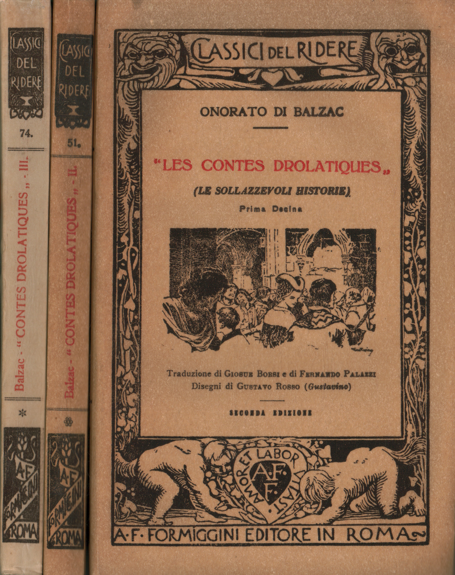Les contes drolatiques (3 Volumes)