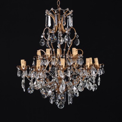 Chandelier Glass Italy XX Century