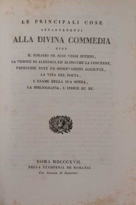 The Divine Comedy by Dante Alighieri