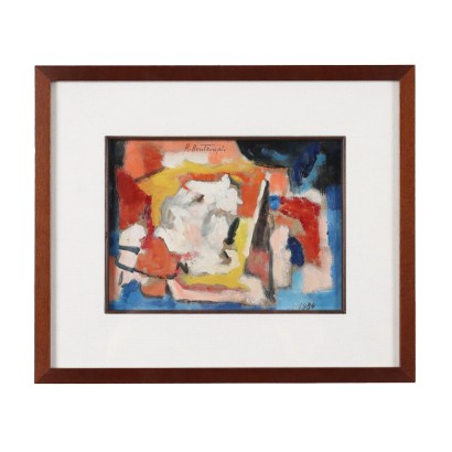 arte, Arte italiano, Pintura italiana del siglo XX, Pintura abstracta de Renato Bontempi, Pensamiento súbito (descomposición), Renato Bontempi