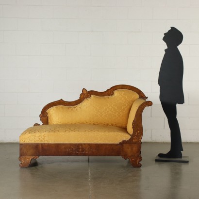 Sofa Karl X Holz Italien XIX Jhd