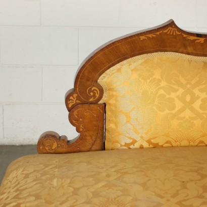 Dormeuse Charles X Maple Italy XIX Century