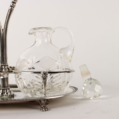 Cruet Calegaro Silver Italy XX Century