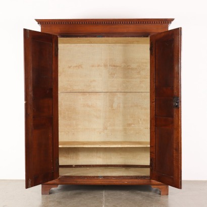 Wardrobe Baroque Walnut Italy XVIII Century