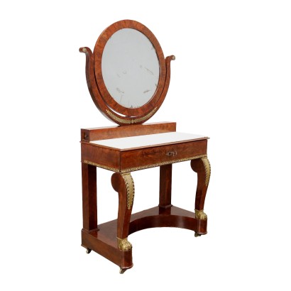 Dressing Table Restoration Mahogany France XIX Century