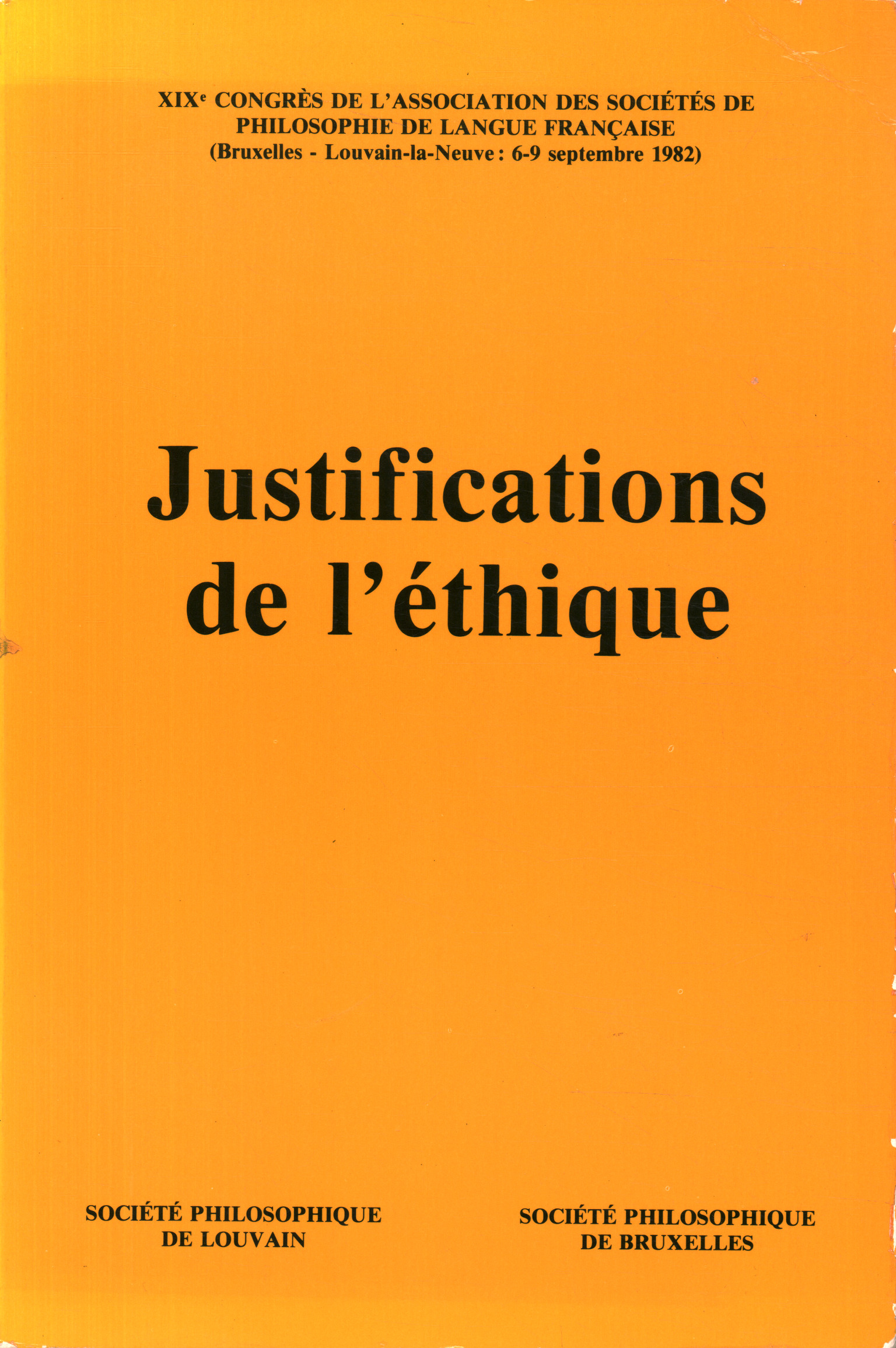 Justifications de l'éthique