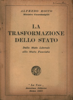 La trasformazione dello Stato