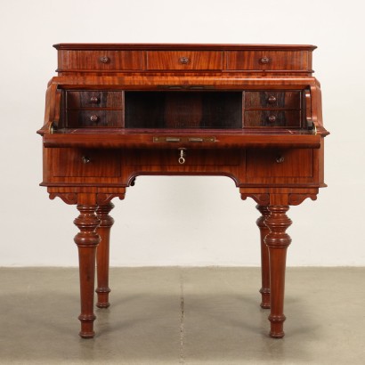 Writing Desk Mahogany France XIX Century