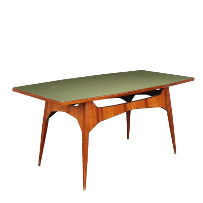 Table Placage de Teck Italie Années 1960