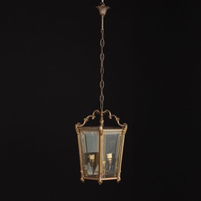 Lantern Brass Italy XX Century