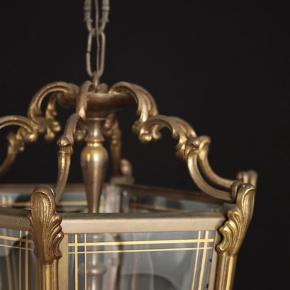 Lantern Brass Italy XX Century