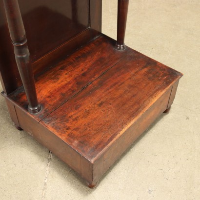 Bedside Table Walnut Italy XIX Century