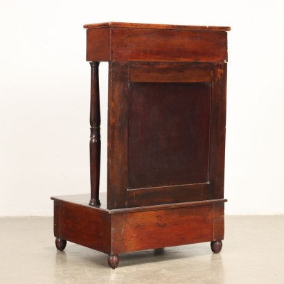 Bedside Table Walnut Italy XIX Century