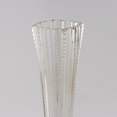 Groupe de 4 Vases Verre Europe XIXe-XXe Siècle