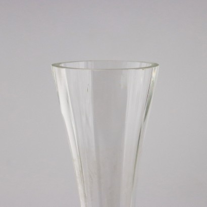 Groupe de 4 Vases Verre Europe XIXe-XXe Siècle