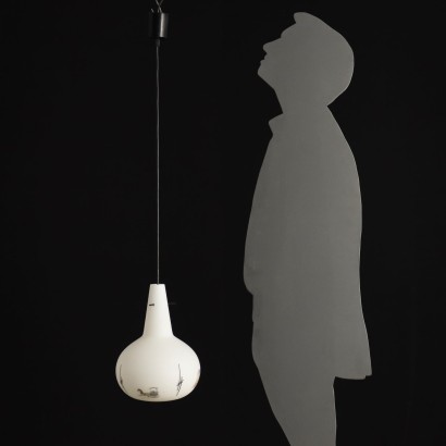 modernariato, modernariato di design, lampadario, lampadario modernariato, lampadario di modernariato, lampadario italiano, lampadario vintage, lampadario anni '60, lampadario design anni 60,Lampada Anni 60