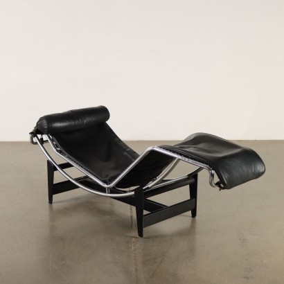 Chaise Longue LC4 Cassina Cuir Italie Années 1980