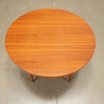 Coffee Table Teak Veneer Italy 1960s