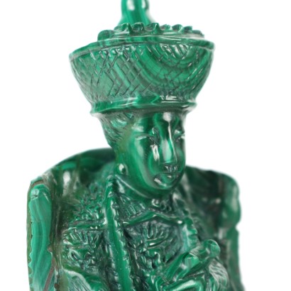 antiques, sculpture, sculpture antiques, ancient sculpture, ancient Italian sculpture, antique sculpture, neoclassical sculpture, 19th century sculpture, Oriental Malachite Figure