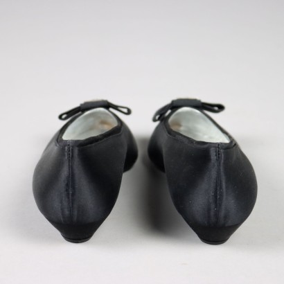 Ballerines Gucci Satin P. 40 Italie Années 1990