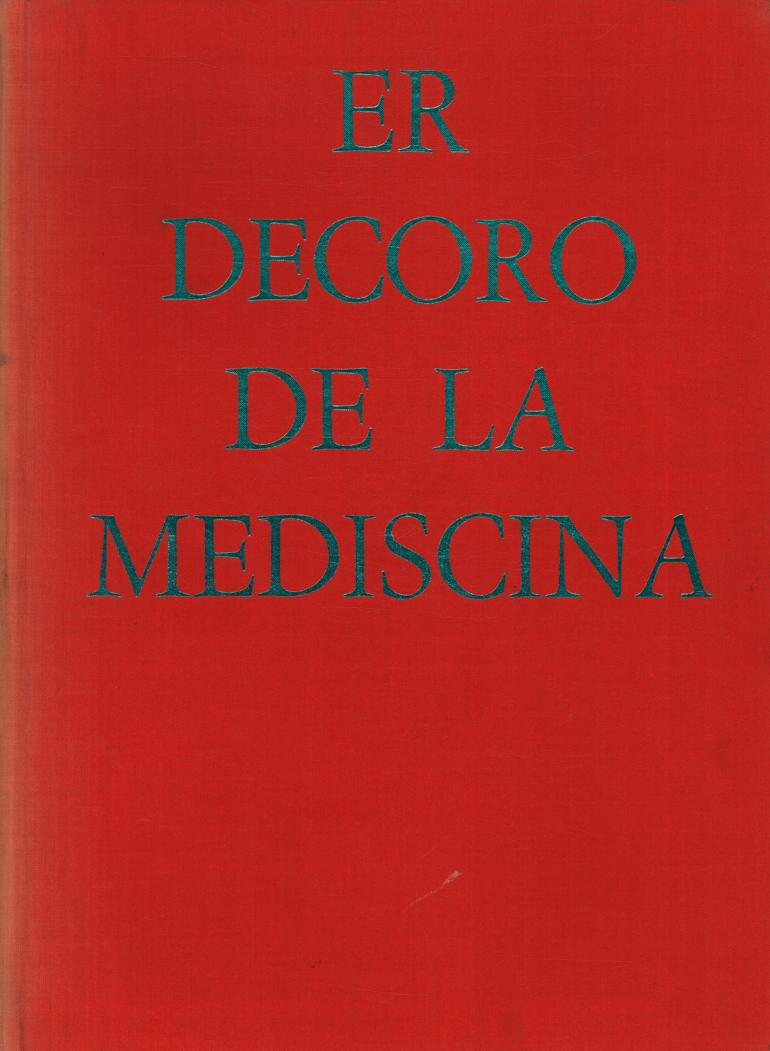 Er décorum de la médecine