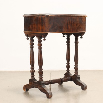 Table de Travail Louis Philippe Noyer Italie XIXe Siècle