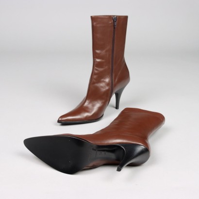 Bottines G. Armani Cuir Pointure 39 Italie