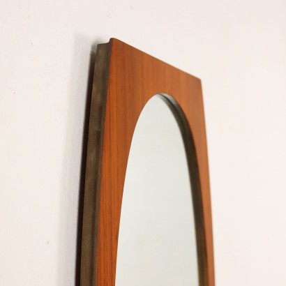 Wall Mirror Glass Italy 1960s