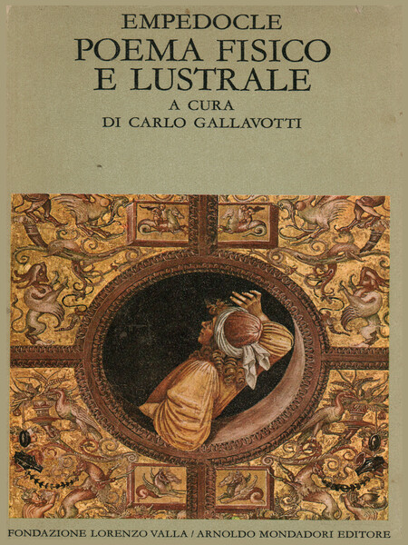 poema fisico e lustrale libro usato